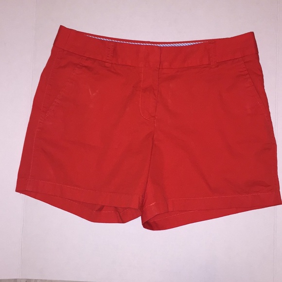 J.Crew Chino Shorts in Red and Khaki - Picture 4 of 7